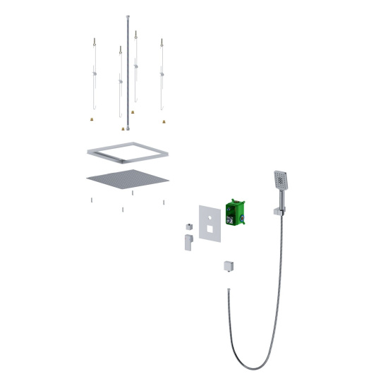 Душевая система Timo Selene SX-2029/00SM хром встраиваемая