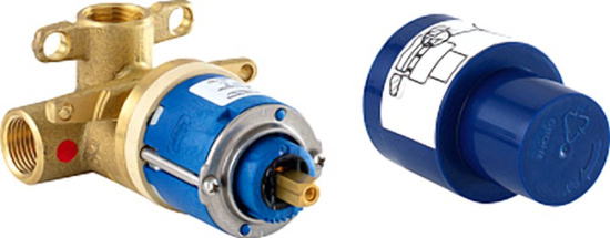 Гигиенический душ Grohe BauLoop 124896 со смесителем, с внутренней частью