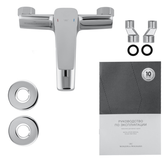 Смеситель для ванны Wonzon & Woghand Athens WW-083101-CR