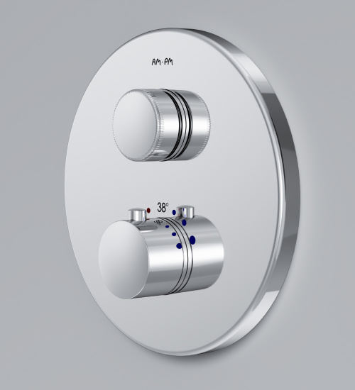 Смеситель для ванны AM.PM Inspire V2.0 F50A75700, термостат
