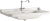 Раковина Kerasan Waldorf 4144 с 1 отверстием