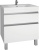 Тумба с раковиной Dreja Grace Plus 70 с опорами, белый глянец Тумба с раковиной Dreja Grace Plus 70 с опорами, белый глянец