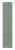 Пенал Brevita Виктори 35 R, зеленый