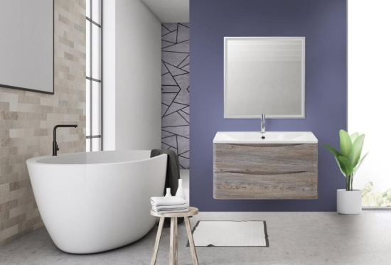 Мебель для ванной BelBagno Acqua 90 подвесная, pino scania
