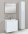 Тумба с раковиной Am.Pm Gem 60 белый глянец, подвесная, с 2 ящиками