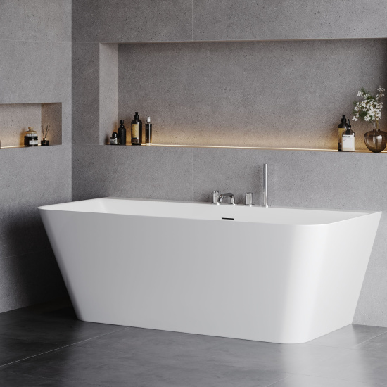 Смеситель на борт ванны AQUAme Siena AQM6219CR