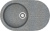 Мойка кухонная ZETT lab. T011Q008 темно-серая