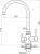 Смеситель для кухни BelBagno Nova BB LAM15A IN
