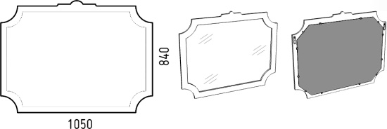 Мебель для ванной Corozo Манойр 105