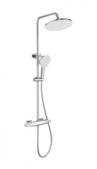 Душевая стойка Wonzon & Woghand Neo WW-B3035-A1-CR с термостатом