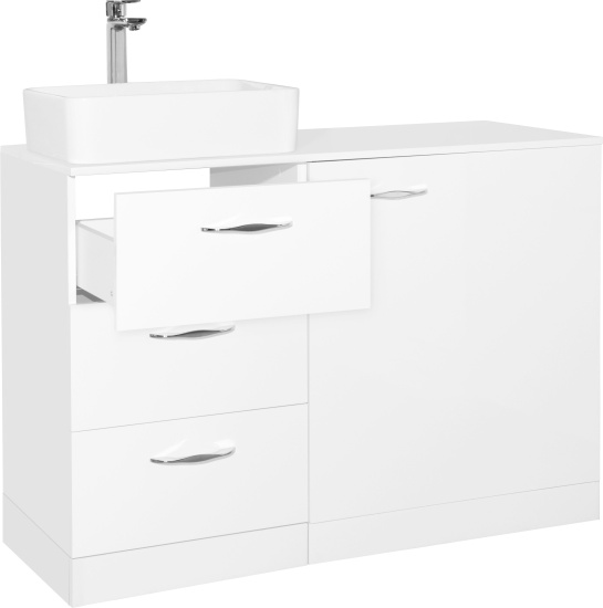 Тумба с раковиной Style Line Берн 120 под стиральную машину