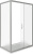 Душевой уголок Good Door Infinity WTW+SP-G-CH 110x80 Душевой уголок Good Door Infinity WTW+SP-G-CH 110x80