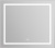 Зеркало BelBagno Kraft SPC-KRAFT-885-785-TCH-WARM с подсветкой и подогревом