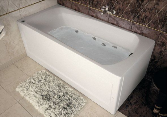 Акриловая ванна Aquanet Roma 160x70