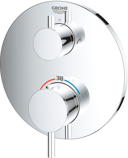 Смеситель для ванны Grohe Atrio 24138003 хром, термостат