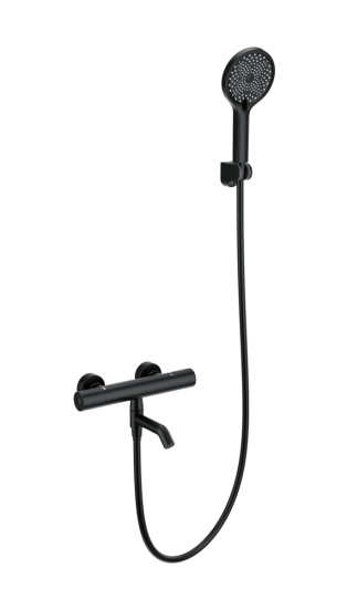 Смеситель для ванны Wonzon & Woghand Inn 1 WW-B3013-A1-MB с термостатом