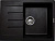 Мойка кухонная Lava L1 чёрный металлик