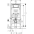 Инсталляция Geberit Duofix Delta UP100 111.153.00.1 с кнопкой + унитаз подвесной Grossman GR-4441S