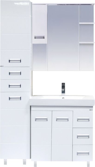 Пенал Misty Селена 35 L с бельевой корзиной