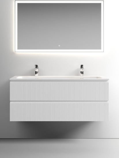 Тумба с раковиной Sancos Snob T 120 Bianco SNT120W, подвесная