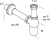 Сифон для раковины Migliore Ricambi ML-RIC-10.102 Br
