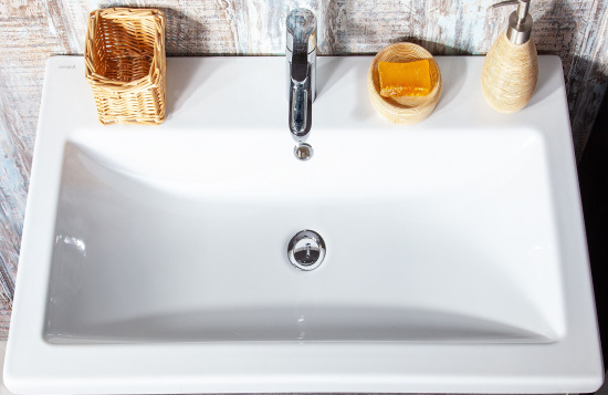 Тумба с раковиной Бриклаер Чили 60 венге