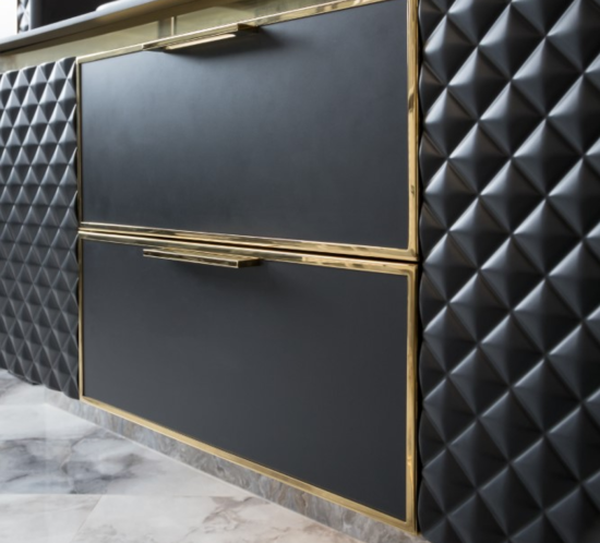 Тумба с раковиной Armadi Art Rombo 777-120-BG