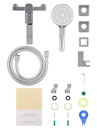 Смеситель для ванны Wonzon & Woghand Frame WW-88639010-CR