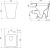 Унитаз приставной BelBagno Regina