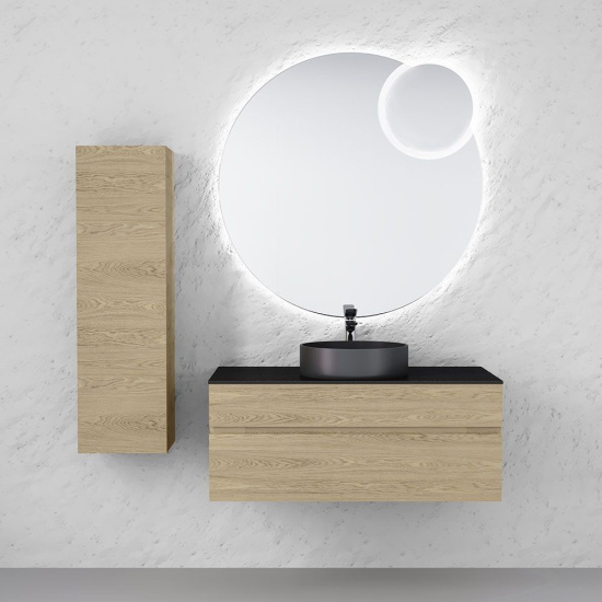 Мебель для ванной Raval Decent 100 дуб сонома