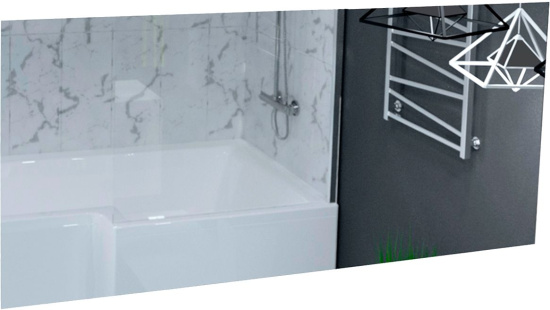 Зеркало Marka One Glace 140