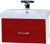 Тумба под раковину Misty Европа 60 красная эмаль Тумба под раковину Misty Европа 60 красная эмаль