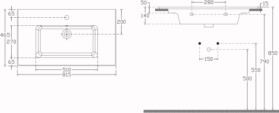 Тумба с раковиной Aquanet Алвита new 80 напольная, дуб веллингтон белый, с дверками и ящиком
