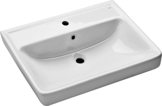 Тумба с раковиной Bellezza Рокко 50 напольная, красная