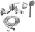 Смеситель для ванны Rush Yell YE5735-44 Смеситель для ванны Rush Yell YE5735-44