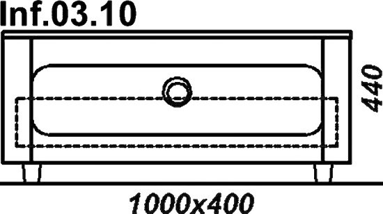 Тумба Aqwella 5 stars Инфинити Н10 черная