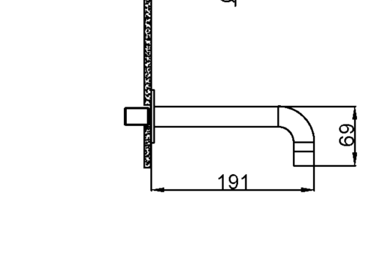 Излив Boheme Fusion 625-BRB