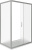 Душевой уголок Good Door Infinity WTW+SP-G-CH 110x90 Душевой уголок Good Door Infinity WTW+SP-G-CH 110x90