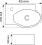 Раковина Melana T4522A-806 Раковина Melana T4522A-806