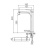 Смеситель для раковины Wonzon & Woghand Arnie WW-691104-CR высокий