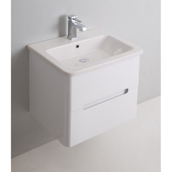 Тумба с раковиной BelBagno Luxury 50 bianco lucido