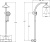 Душевая стойка Jacob Delafon Moxie E5799-CP