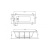 Акриловая ванна Vitra Concept 170x75 см Акриловая ванна Vitra Concept 170x75 см