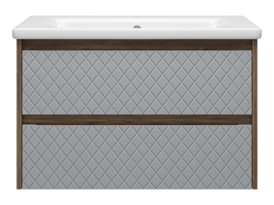 Тумба с раковиной Brevita Chester 80 подвесная