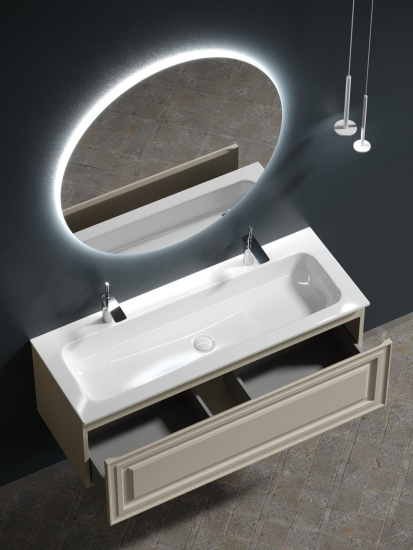 Тумба с раковиной Sancos Very 120 Beige Soft VR120CE