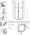 Душевой уголок Radaway Nes PDD II 100x90 Душевой уголок Radaway Nes PDD II 100x90