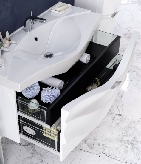 Мебель для ванной Aima Design Eclipse 110 white