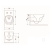 Инсталляция Geberit Duofix UP320 111.300.00.5 с кнопкой + унитаз подвесной beWash Bogen 88343601