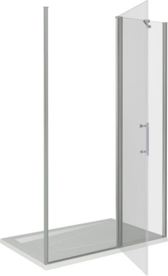 Душевая дверь в нишу Good Door Mokka WTW-130-C-WE 130 см