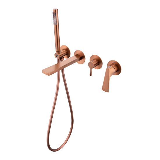 Смеситель для ванны Raglo R07.32.33 встраиваемый, матовая медь